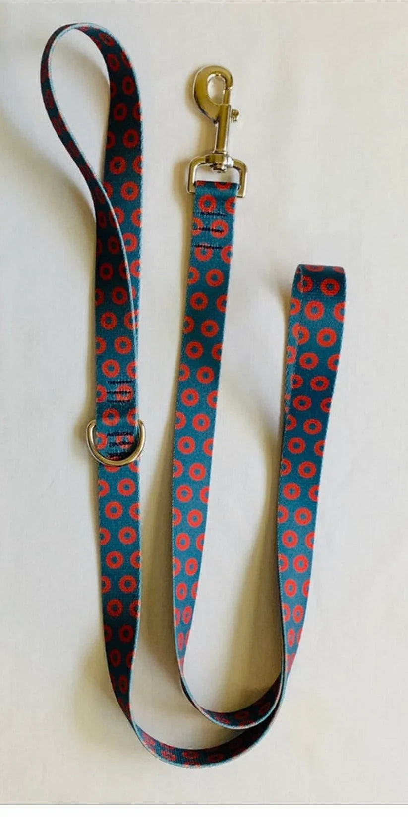 Phish Blue Red Donut Dog Collar, Leash &/OR Keychain